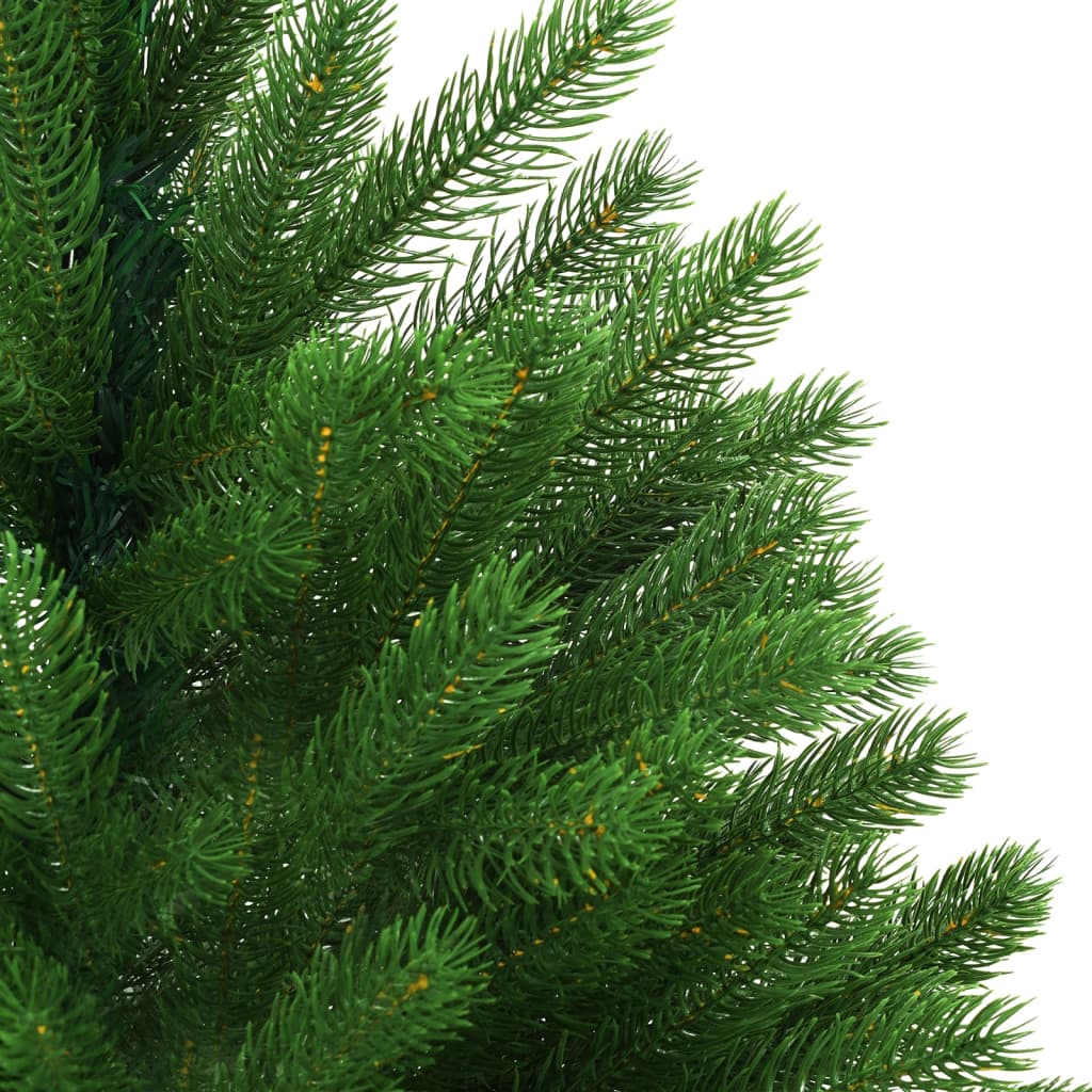 VidaXL Kunstkerstboom met verlichting en kerstballen 240 cm groen