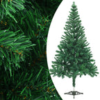 VidaXL Kunstkerstboom met verlichting en kerstballen 546 takken 180 cm