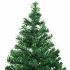 VidaXL Kunstkerstboom met verlichting en kerstballen 546 takken 180 cm