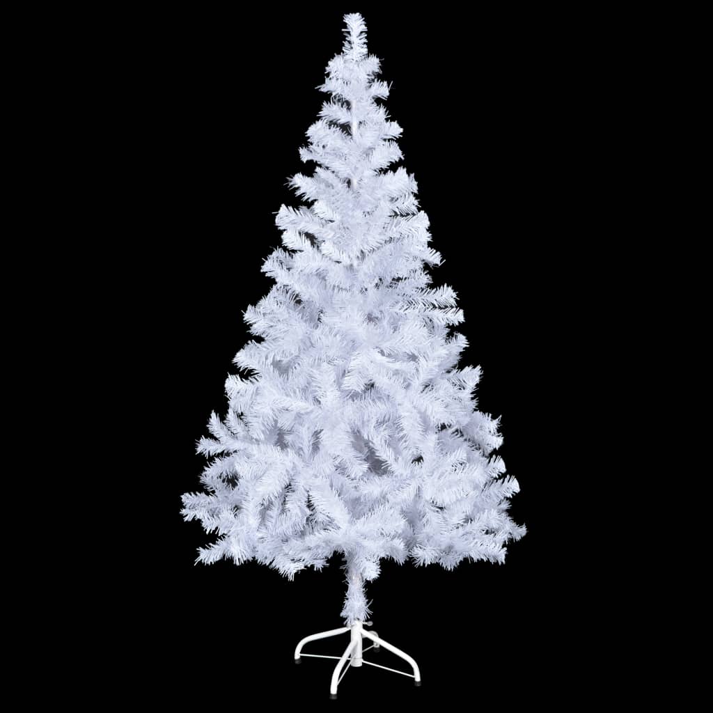 VidaXL Kunstkerstboom met verlichting en kerstballen 380 takken 150 cm