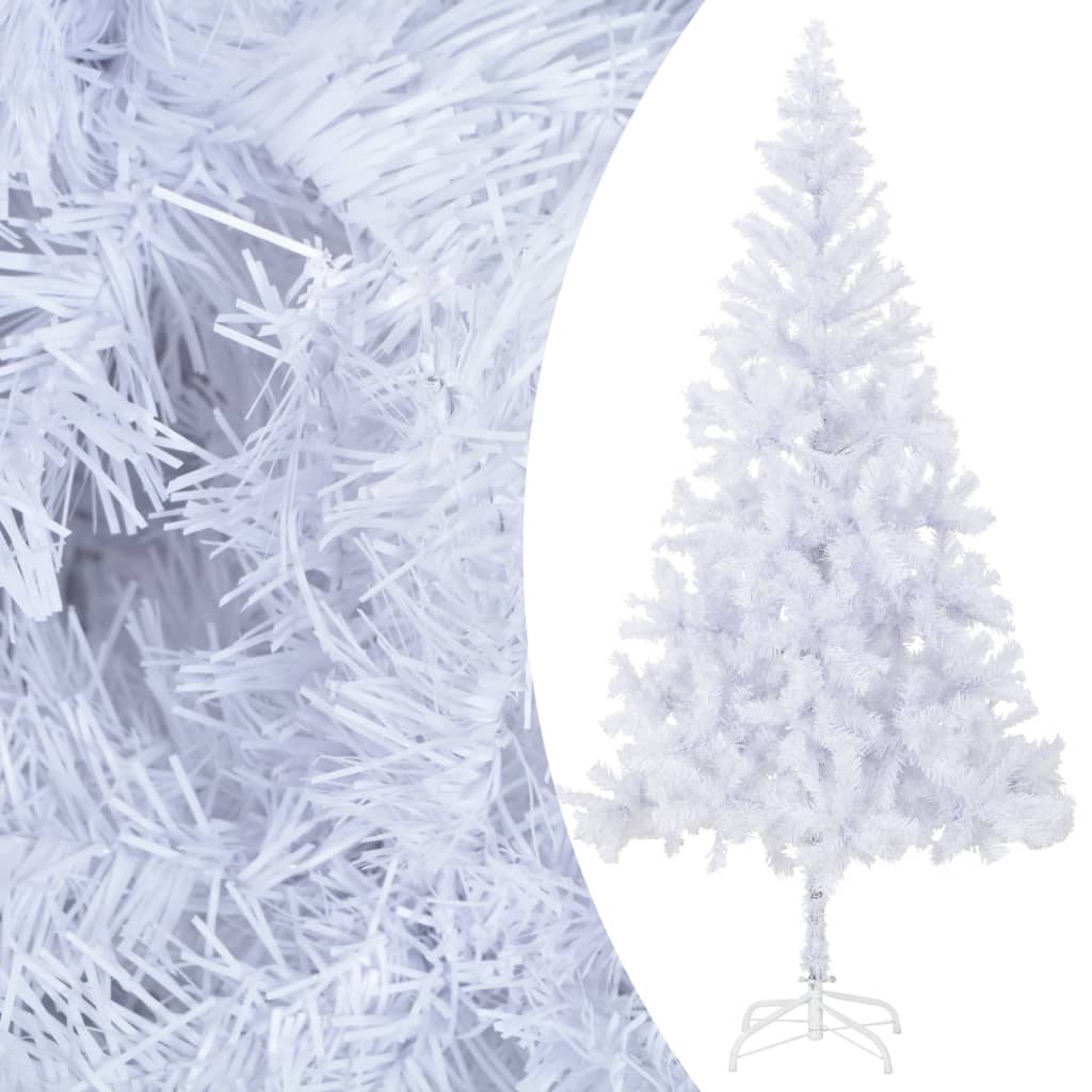 VidaXL Kunstkerstboom met verlichting en kerstballen 910 takken 210 cm