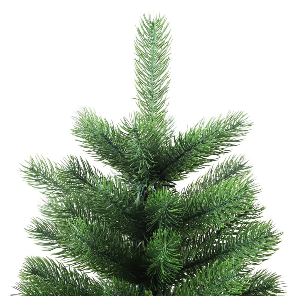 VidaXL Kunstkerstboom met verlichting en kerstballen 90 cm groen