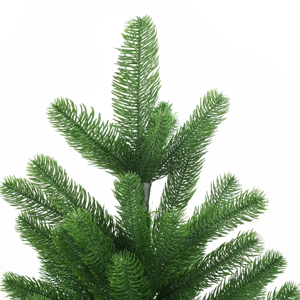 VidaXL Kunstkerstboom met verlichting en kerstballen 150 cm groen