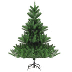 VidaXL Kunstkerstboom Nordmann met LED's en kerstballen 240 cm groen