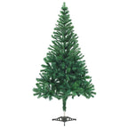 Vidaxl kunstkerstboom met verlichting en kerstballen 230 takken 120 cm