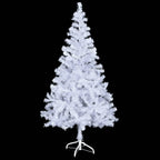 Vidaxl kunstkerstboom met verlichting en kerstballen 230 takken 120 cm