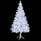 Vidaxl kunstkerstboom met verlichting en kerstballen 380 takken 150 cm