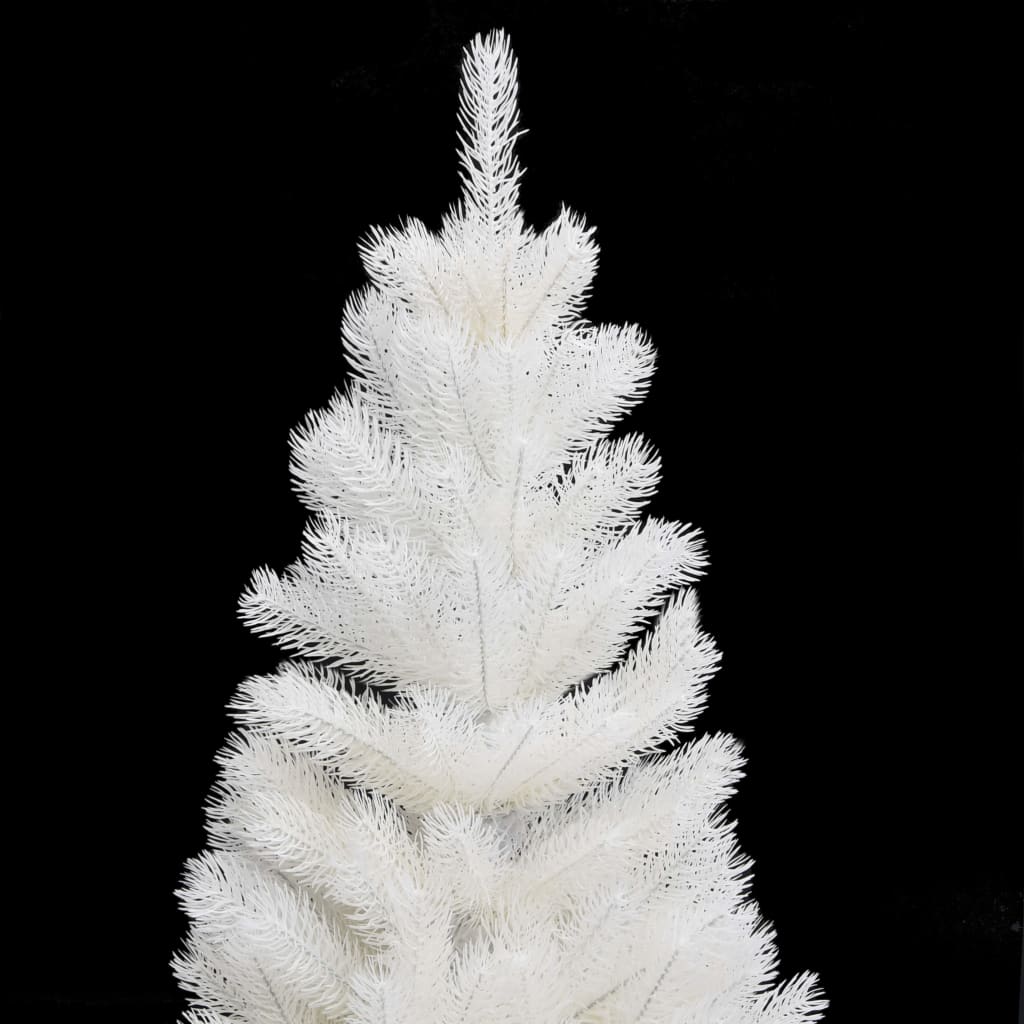 VidaXL Kunstkerstboom met verlichting en kerstballen 90 cm wit