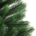 VidaXL Kunstkerstboom met verlichting en kerstballen 65 cm groen