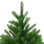 Vidaxl kunstkerstboom met verlichting en kerstballen 120 cm groen