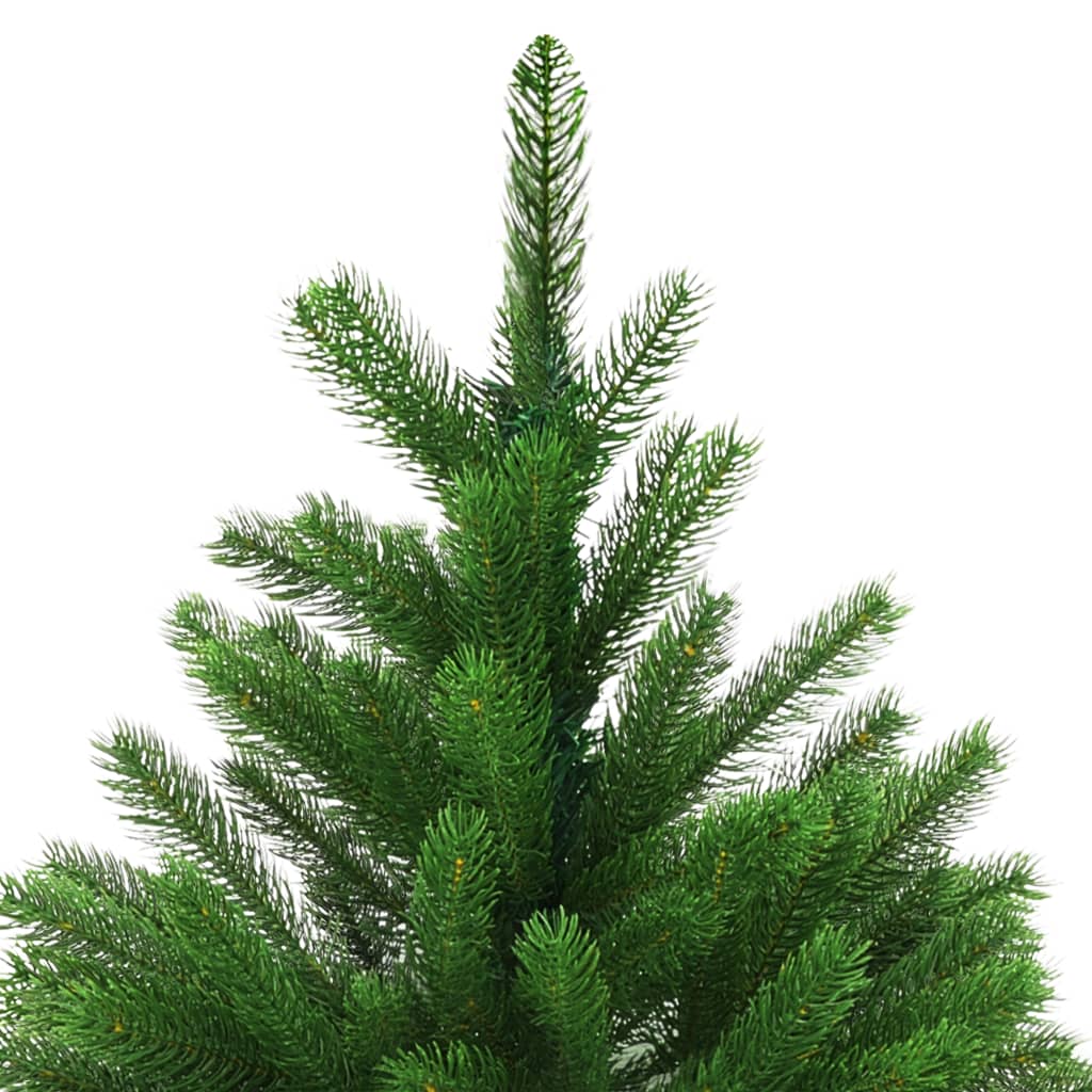 Vidaxl kunstkerstboom met verlichting en kerstballen 120 cm groen