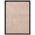 Vidaxl deurmat 40x60 cm beige