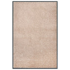 Vidaxl deurmat 80x120 cm beige