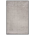 Vidaxl deurmat 80x120 cm grijs