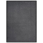 Vidaxl deurmat 60x80 cm antracietkleurig