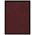 VidaXL Deurmat 40x60 cm gestreept rood