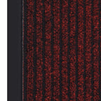 VidaXL Deurmat 40x60 cm gestreept rood