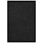 Vidaxl deurmat 80x120 cm gestreept antraciet