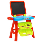 Vidaxl leerbord voor kinderen easel and learning 3-in-1