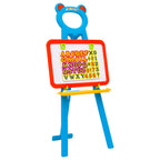 Vidaxl kinderezel met krijtbord en whiteboard 2-in-1