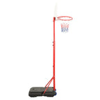 Vidaxl basketbalset draagbaar verstelbaar 200-236 cm