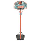 Vidaxl basketbalset draagbaar verstelbaar 180-230 cm