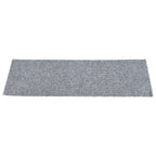 Vidaxl trapmatten zelfklevend 15 stuks 60x25 cm lichtgrijs rechthoekig