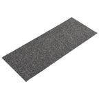 Vidaxl trapmatten zelfklevend 15 stuks 60x25 cm antraciet rechthoekig