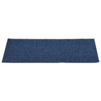 Vidaxl trapmatten zelfklevend 15 stuks 60x25 cm marineblauw rechthoekig