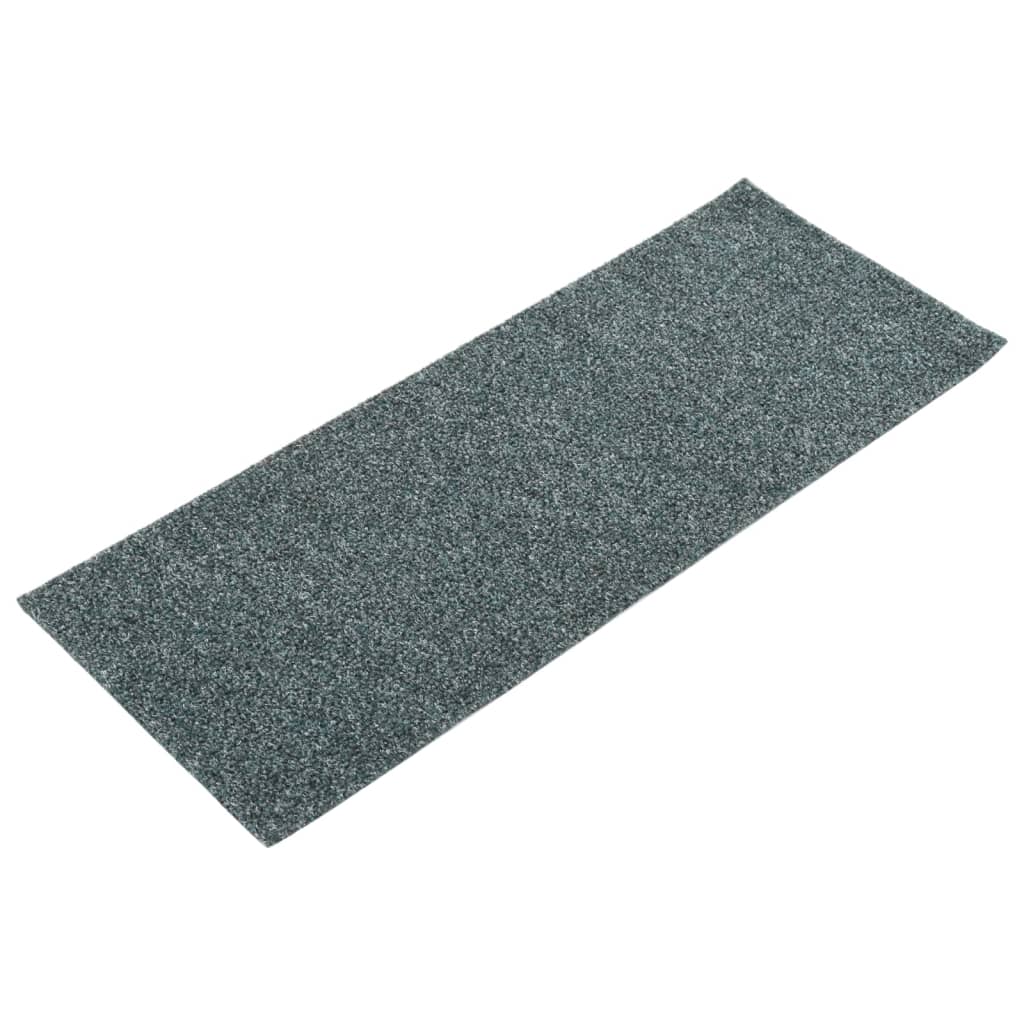 Vidaxl trapmatten zelfklevend 15 stuks 60x25 cm groen rechthoekig