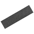 Vidaxl trapmatten zelfklevend 15 stuks 76x20 cm antraciet rechthoekig