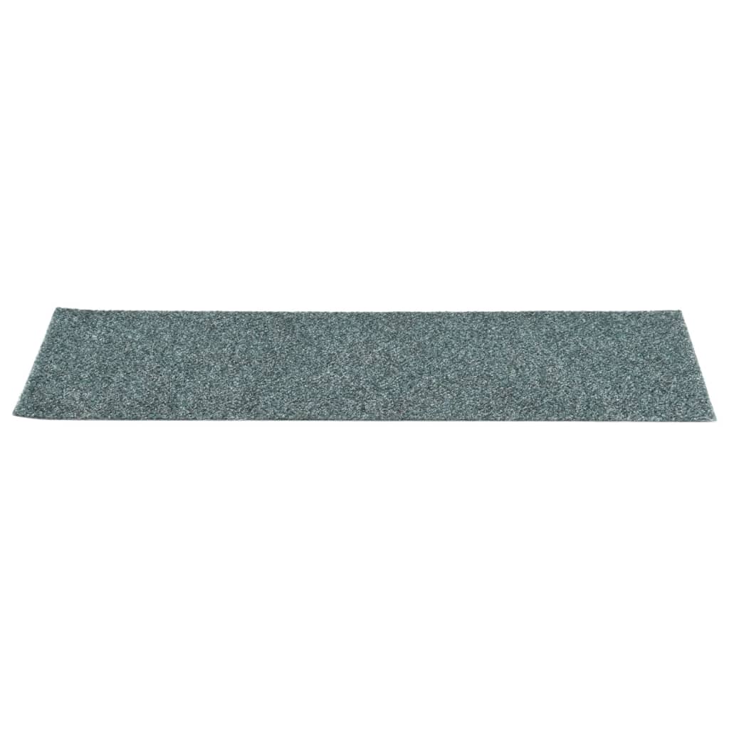 Vidaxl trapmatten zelfklevend 15 stuks 76x20 cm groen rechthoekig