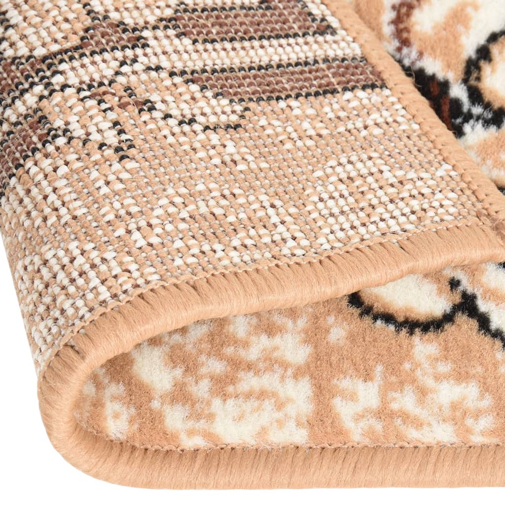 VidaXL Tapijtloper 100x150 cm BCF beige