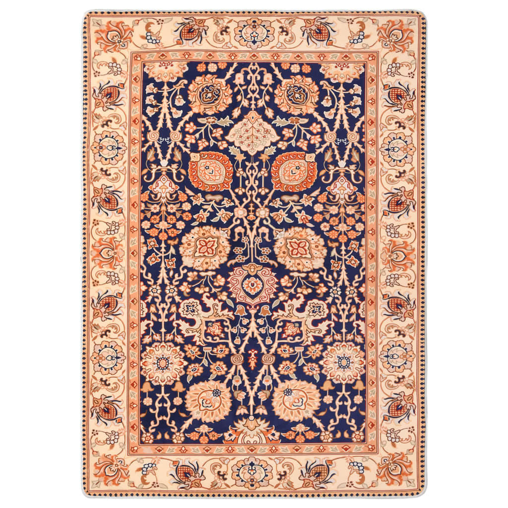 VidaXL Vloerkleed bedrukt oosters 120x170 cm meerkleurig
