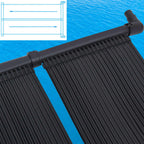 VidaXL Solarverwarmingspanelen voor zwembad 4 st 80x310 cm