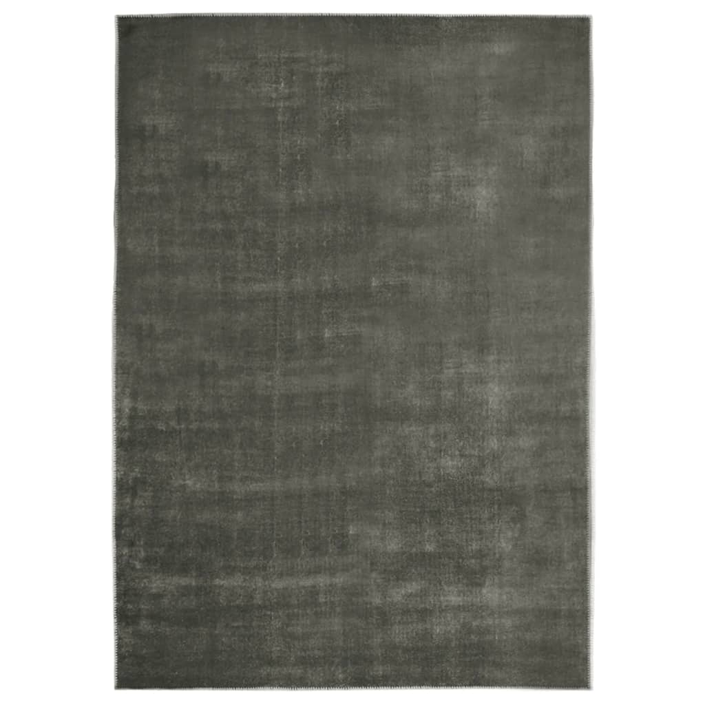 VidaXL Vloerkleed wasbaar opvouwbaar 160x230 cm polyester taupe