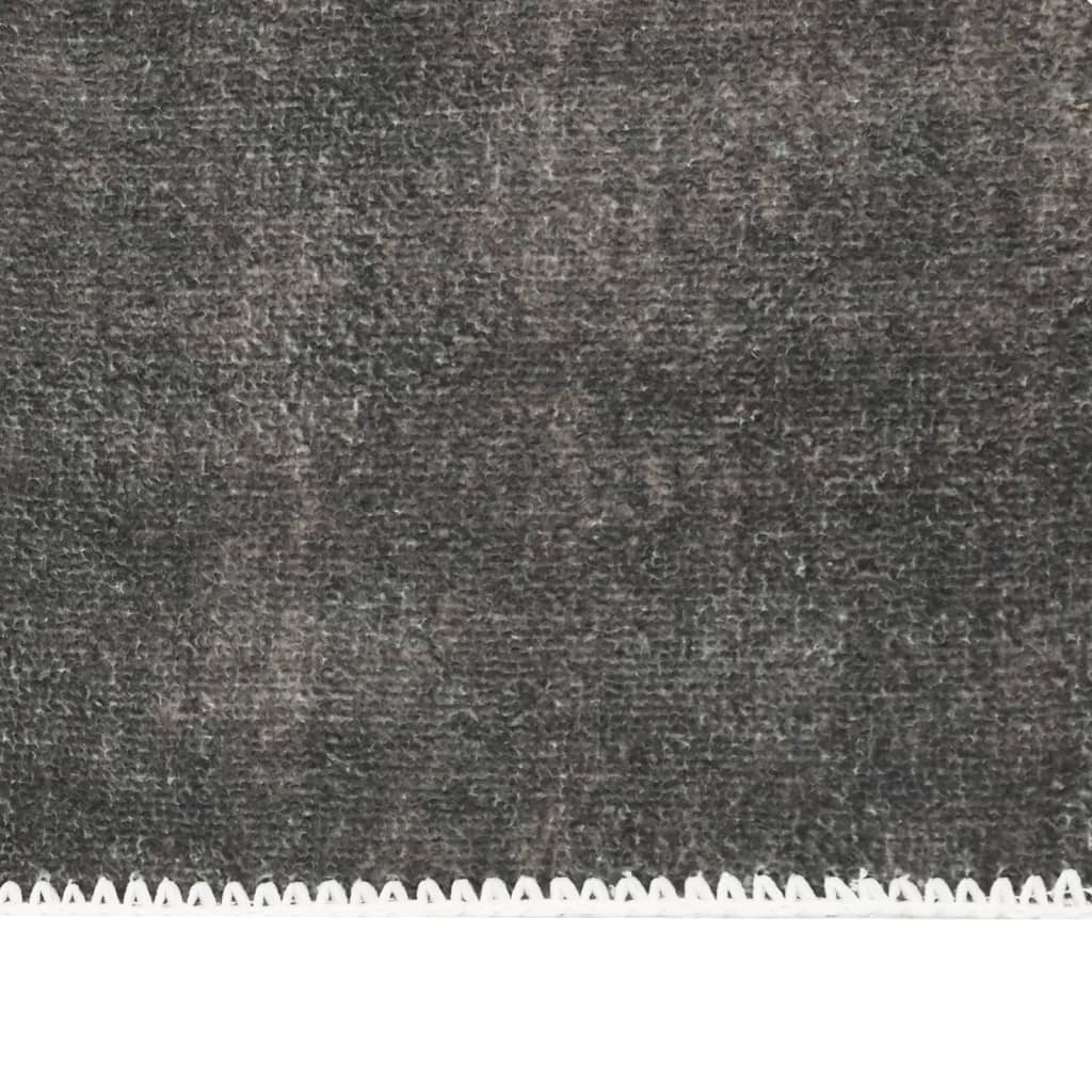 VidaXL Vloerkleed wasbaar opvouwbaar 160x230 cm polyester taupe