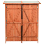 VidaXL Tuinschuur 136x75x160 cm massief vurenhout