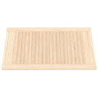 Vidaxl kastdeuren met lamellen 2 st 69x39,4 cm massief grenenhout