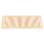 Vidaxl kastdeur met lamellen 99,3x39,4 cm massief grenenhout