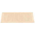 Vidaxl kastdeuren met lamellen 4 st 99,3x39,4 cm massief grenenhout