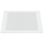 Vidaxl kastdeur met lamellen 69x49,4 cm massief grenenhout wit