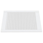 Vidaxl kastdeuren met lamellen 4 st 69x49,4 cm massief grenenhout wit