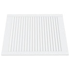 Vidaxl kastdeuren met lamellen 2 st 69x59,4 cm massief grenenhout wit