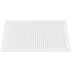 Vidaxl kastdeuren met lamellen 4 st 99,3x59,4 cm grenenhout wit