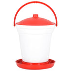 Vidaxl pluimveewaterbak automatisch 18 l