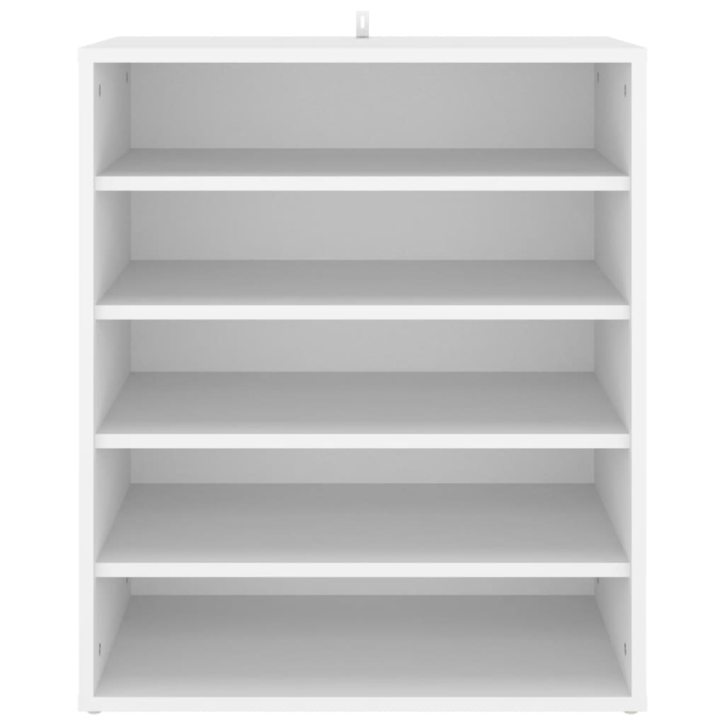 Vidaxl schoenenkast 60x35x70 cm bewerkt hout wit