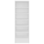 Vidaxl schoenenkast 31,5x35x90 cm bewerkt hout wit