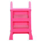 VidaXL Kinderglijbaan inklapbaar 111 cm roze