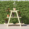 VidaXL Bloemenrek 101x23x79 cm massief grenenhout